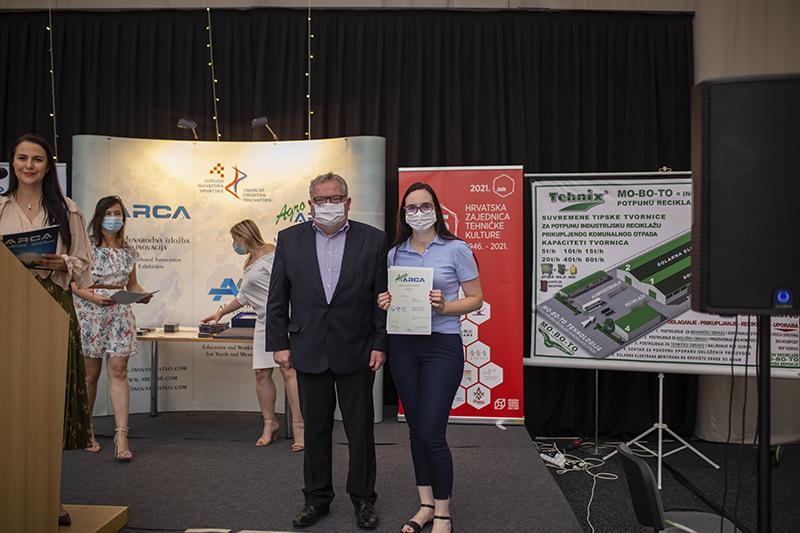 MEDALJE I PRIZNANJA ZA NOVE PROJEKTE Sjajni radovi i nastupi učenika na AGRO ARCI 2021.