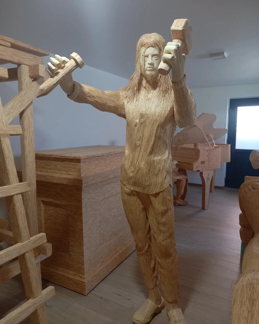 FOTO Već 5 godina radi na skulpturi Michelangela koja ima preko 380 tisuća šibica i još nije dovršena! FOTO Već 5 godina radi na skulpturi Michelangela koja ima preko 380 tisuća šibica i još nije dovršena!