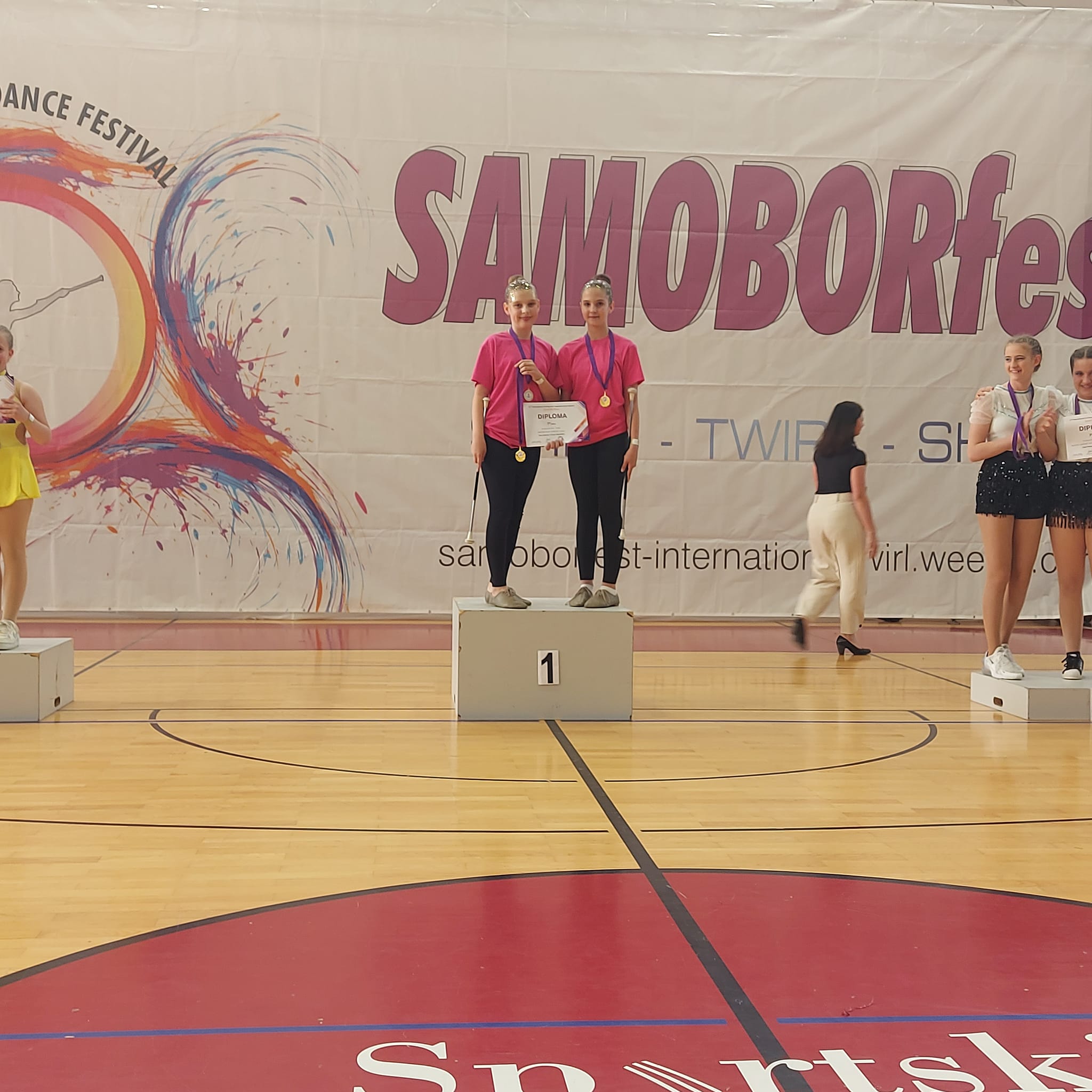 GORIČAN Mažoretkinje na Samoborfestu osvojile 3 zlata, srebro i pehar za najbolju koreografiju