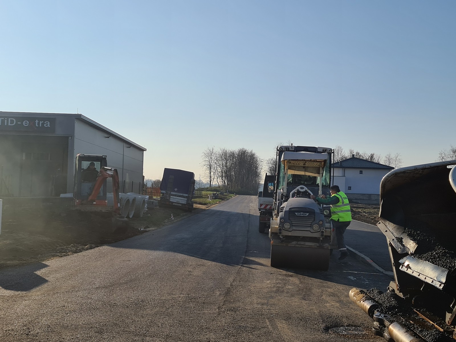 FOTO Traju radovi u Murskom Središću, započelo asfaltiranje ulica