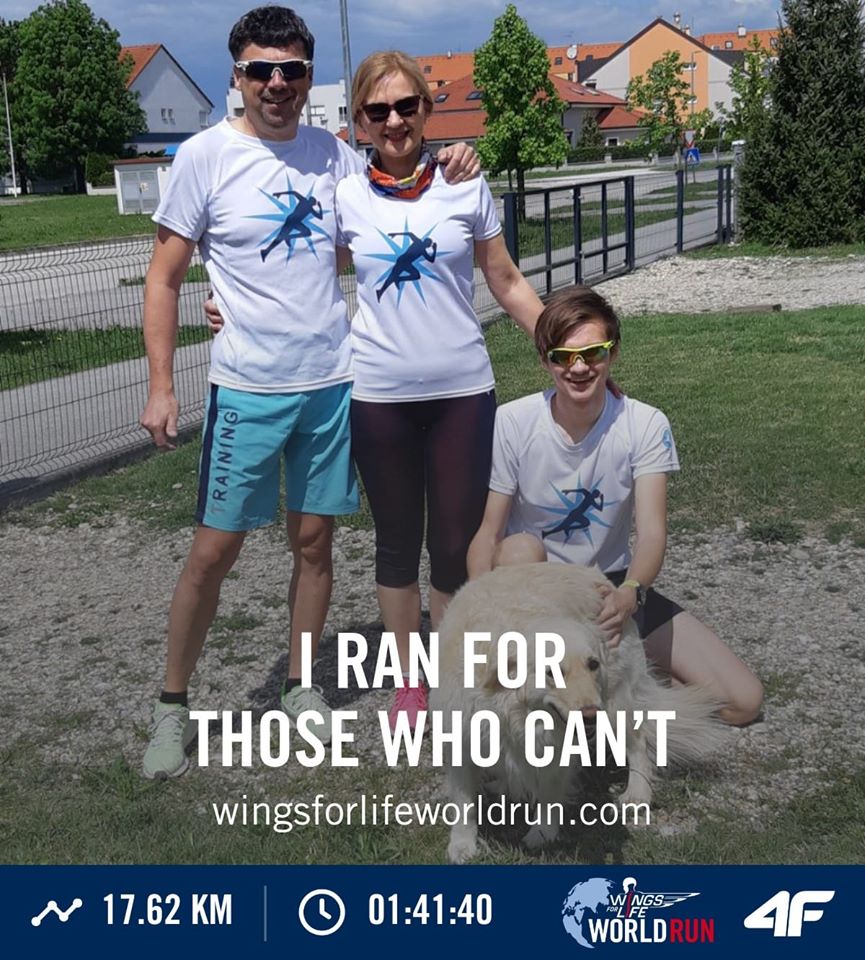 FOTO Brojni Međimurci jučer su trčali virtualnu humanitarnu utrku ‘Wings for Life’