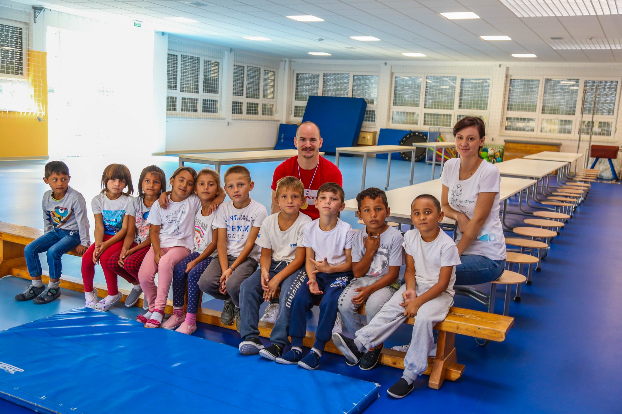 Filip Ude povodom Hrvatskog olimpijskog dana posjetio OŠ Vladimira Nazora Pribislavec