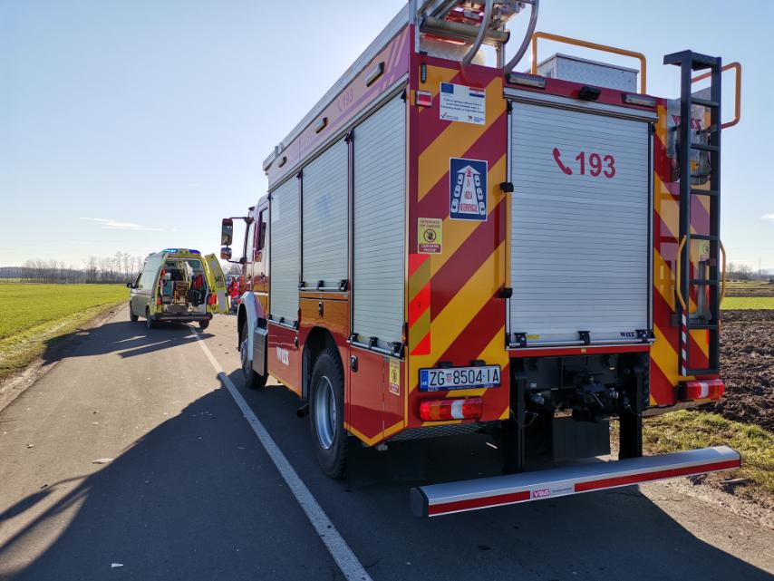 Teška nesreća između Totovca i Savske Vesi