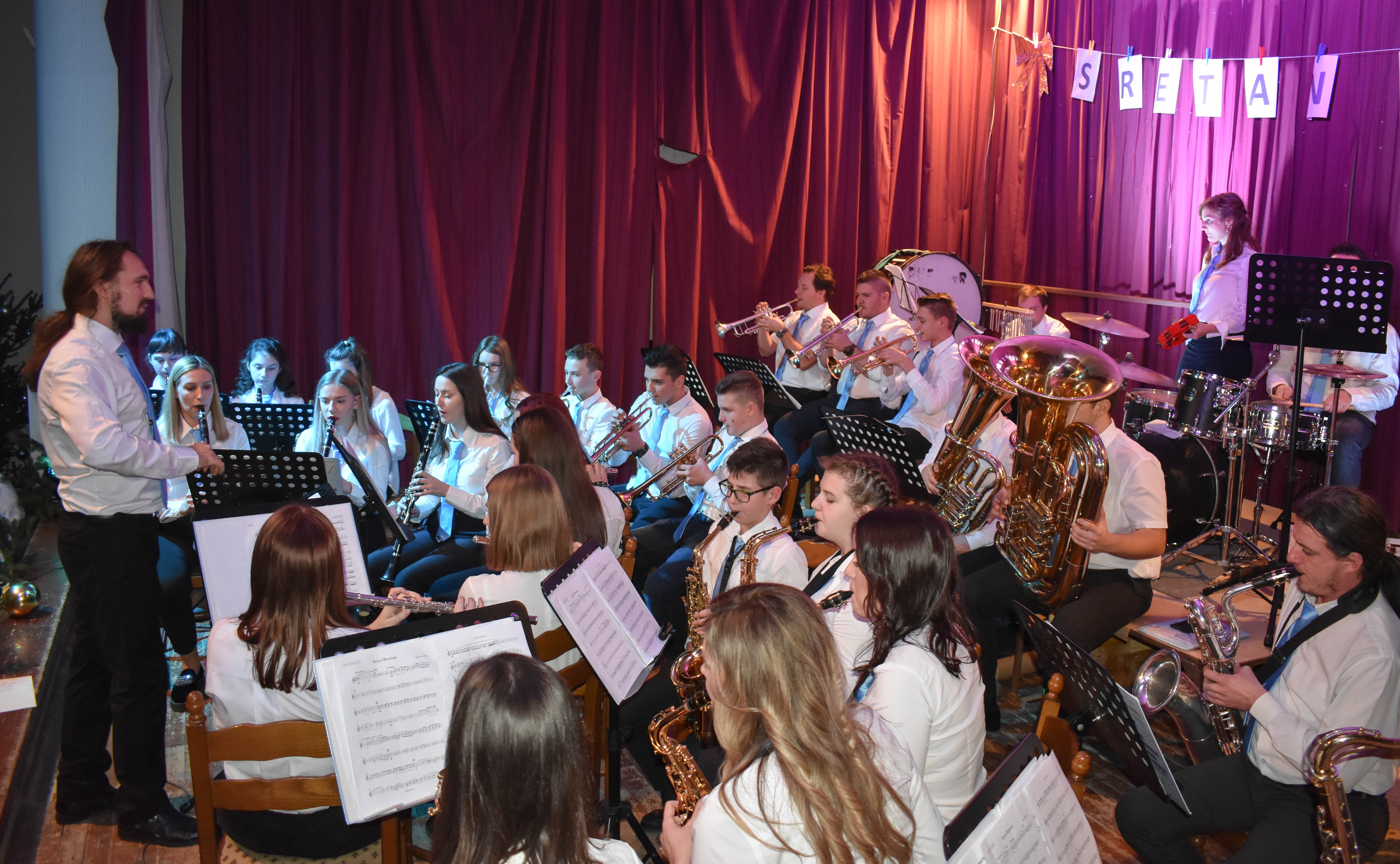 Božićni koncert Puhačkog orkestra Goričan