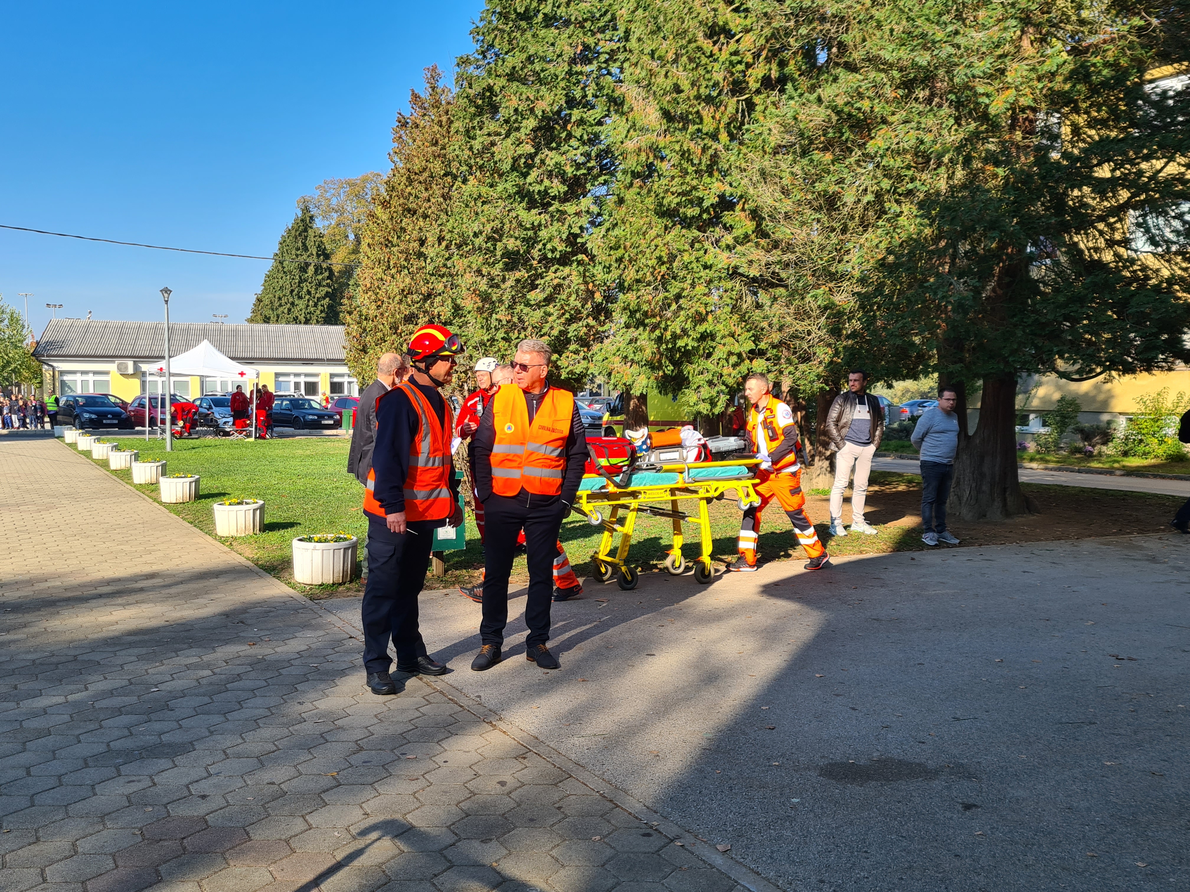 Vježba evakuacije i spašavanja u Osnovnoj školi Mursko Središće