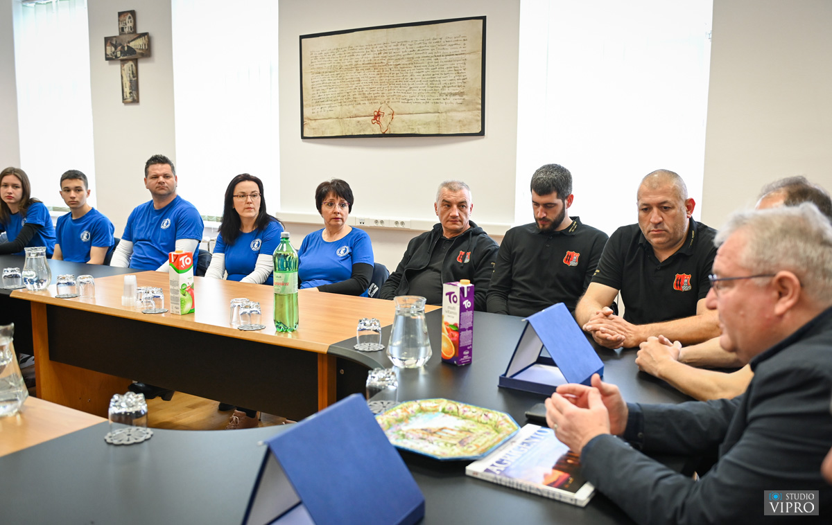 Gradonačelnik Kolarek primio članove Seljačke sloge Prelog i Zrinske garde