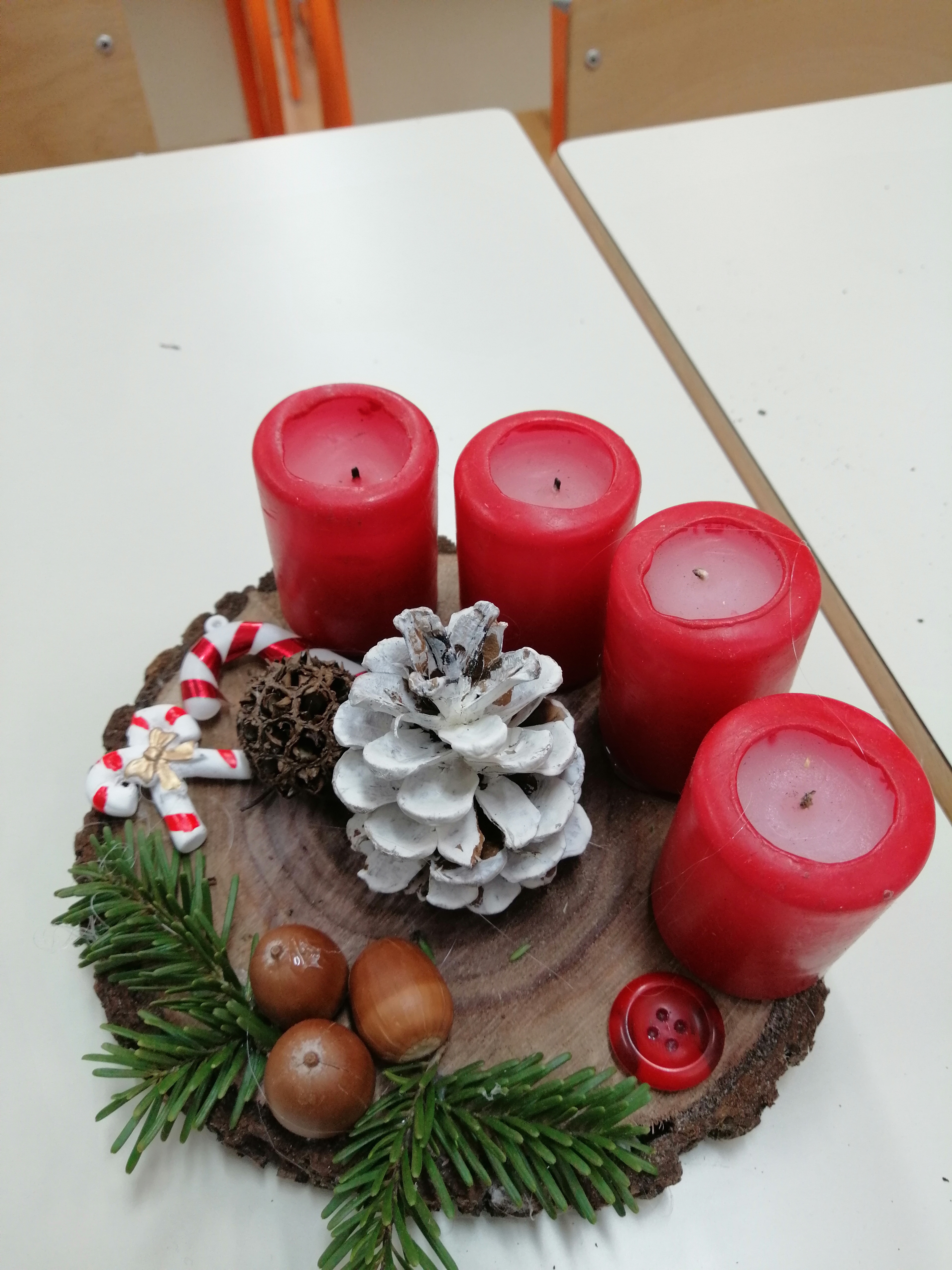 Radionica na temu Advent na stolu u III. OŠ Čakovec