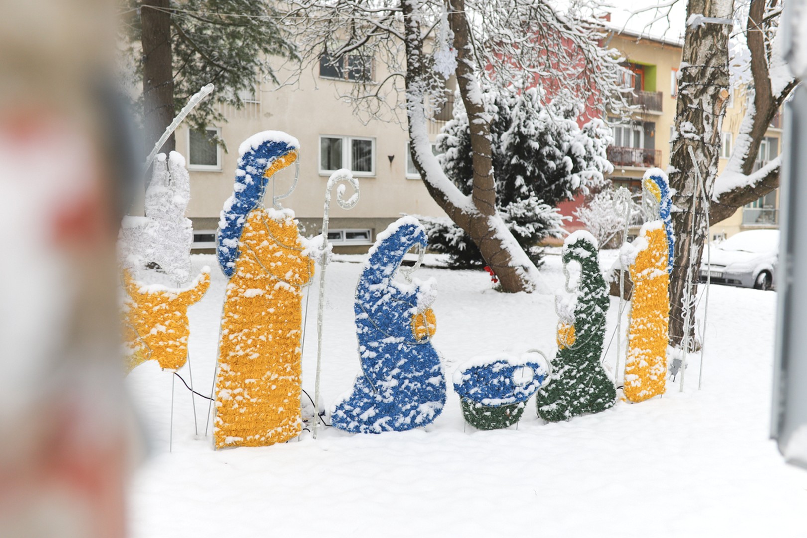 Mađerkin breg pokriven snijegom