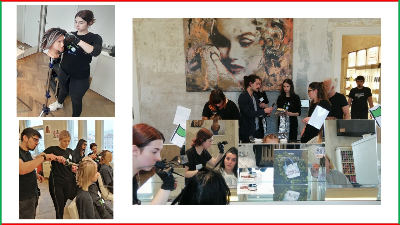 Gospodarska škola Čakovec – frizeri na praksi u Italiji