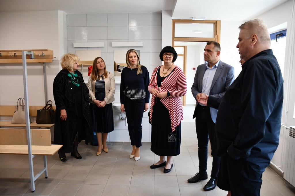 POGLEDAJTE KAKO IZGLEDA Dvorana Graditeljske škole Čakovec u novom ruhu