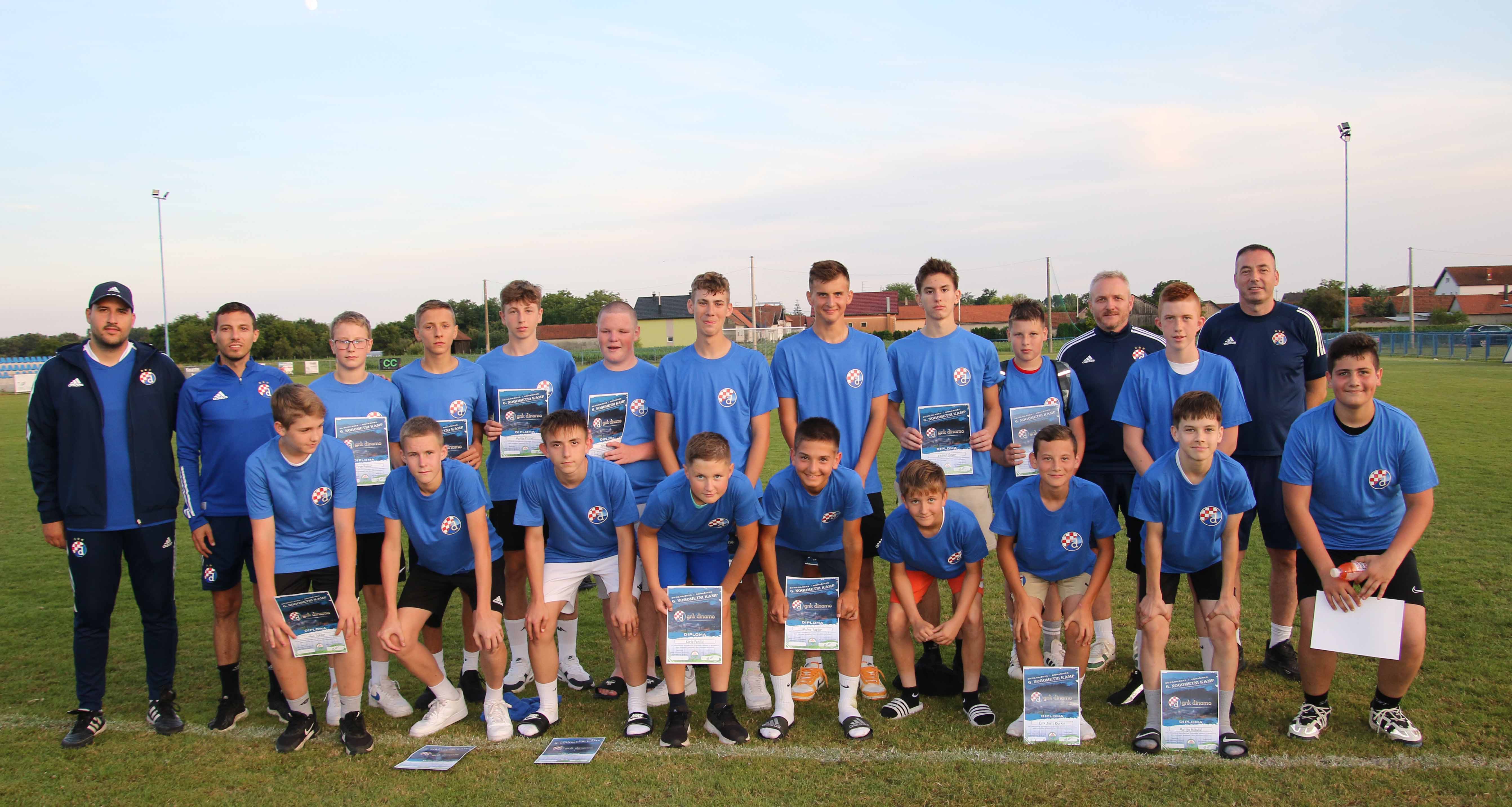 VELIKI INTERES DJECE U Domašincu održan kamp GNK Dinamo