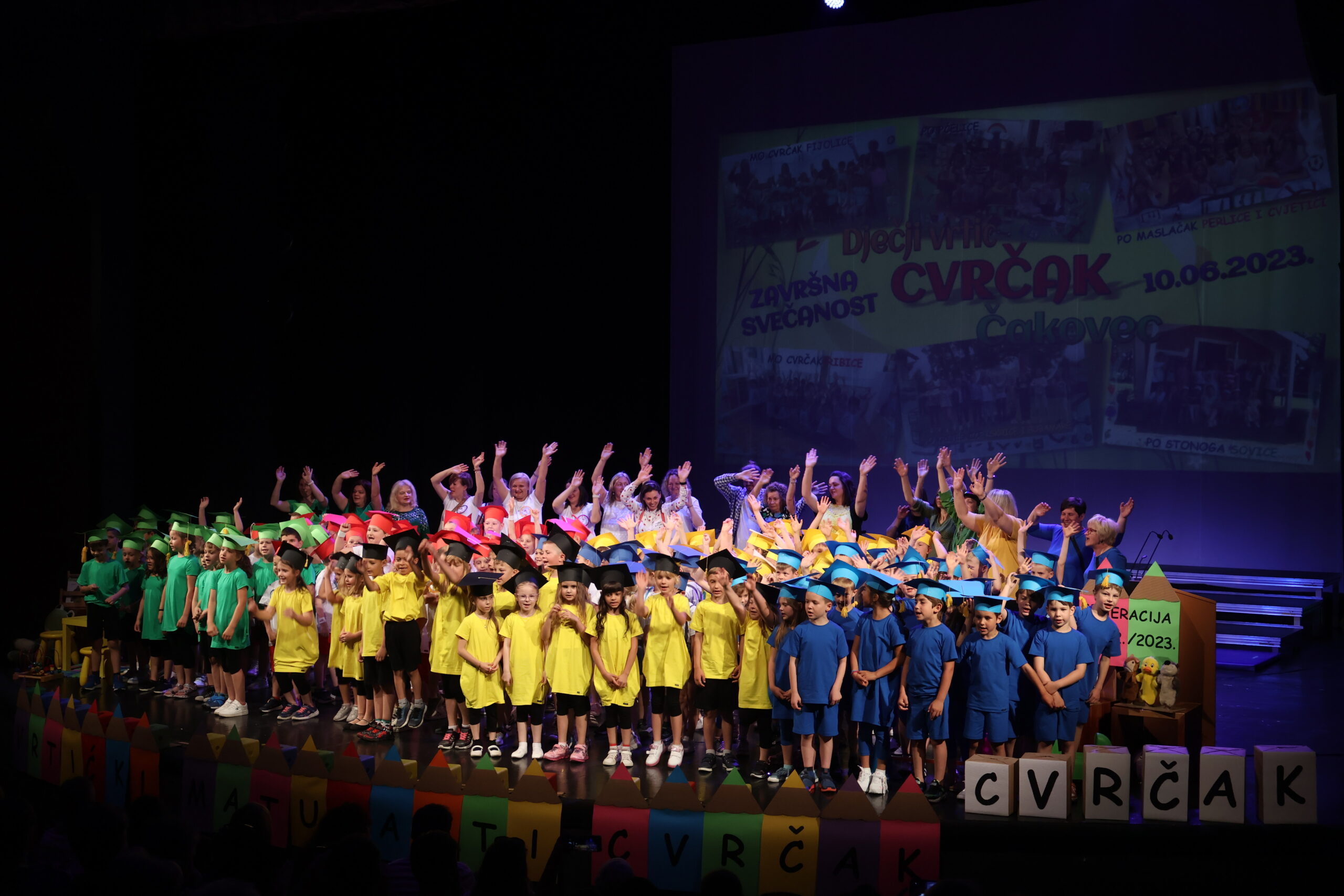 SRETNO U ŠKOLI Vrtićki maturanti DV “Cvrčak” Čakovec održali svoju završnu svečanost