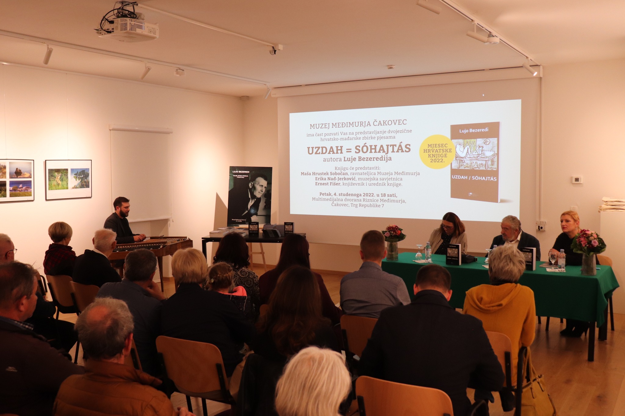 U Čakovcu održana promocija dvojezične zbirke pjesama Luje Bezeredija