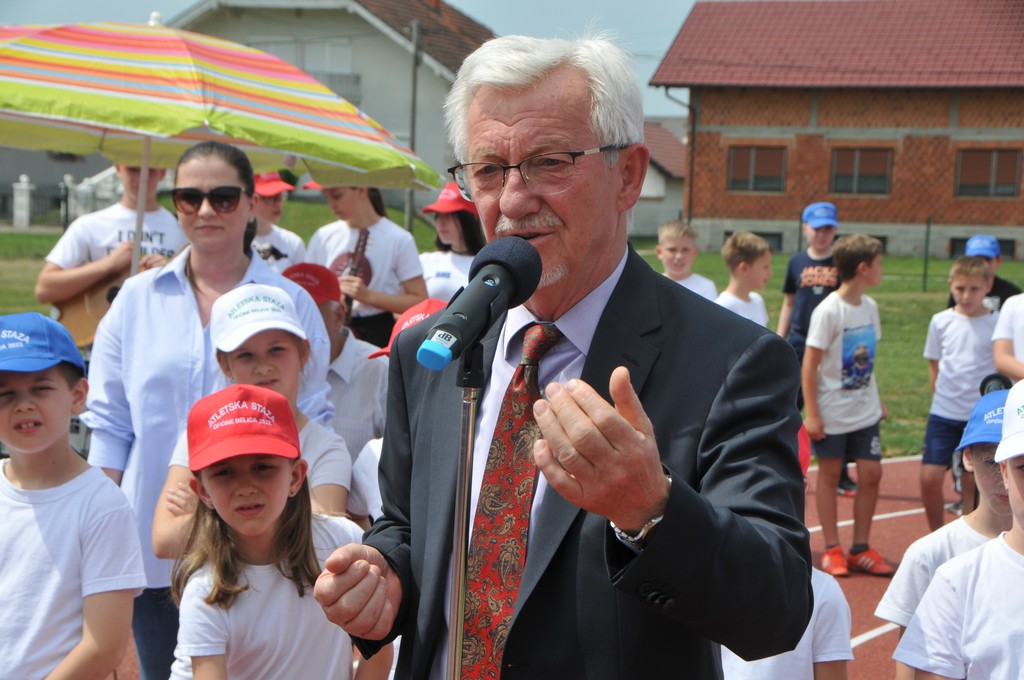 Otvorenje Sportskog igrališta – atletske staze s borilištima kod Osnovne škole Belica