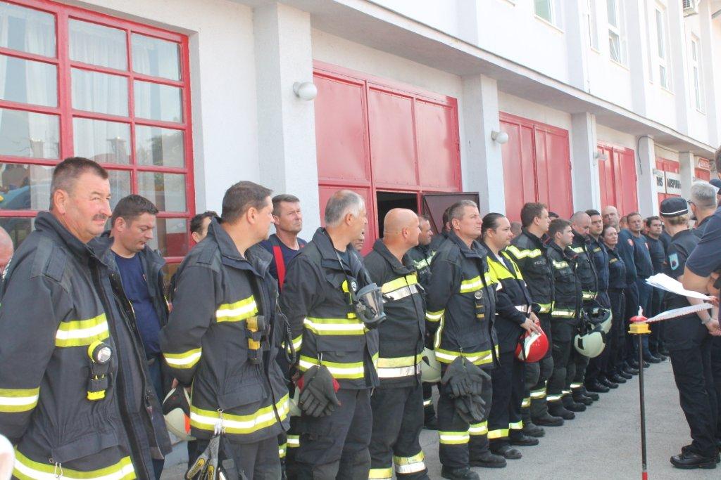 Vatrogasna vježba u Čakovcu