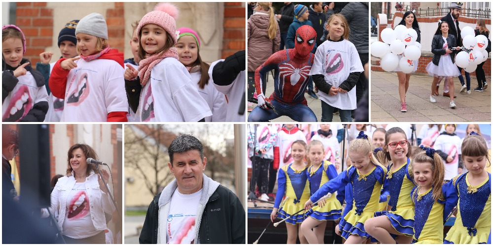 Vesela atomsfera na Danu zdravog osmijeha u centru Čakovca