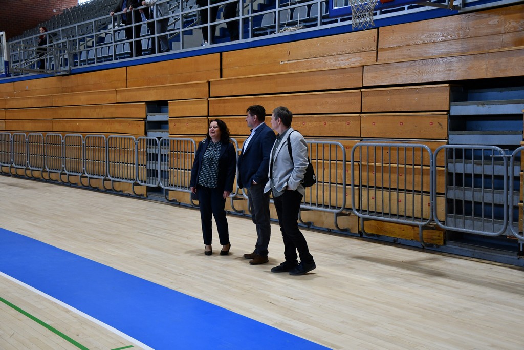 POGLEDAJTE KAKO IZGLEDA Dvorana Graditeljske škole Čakovec u novom ruhu