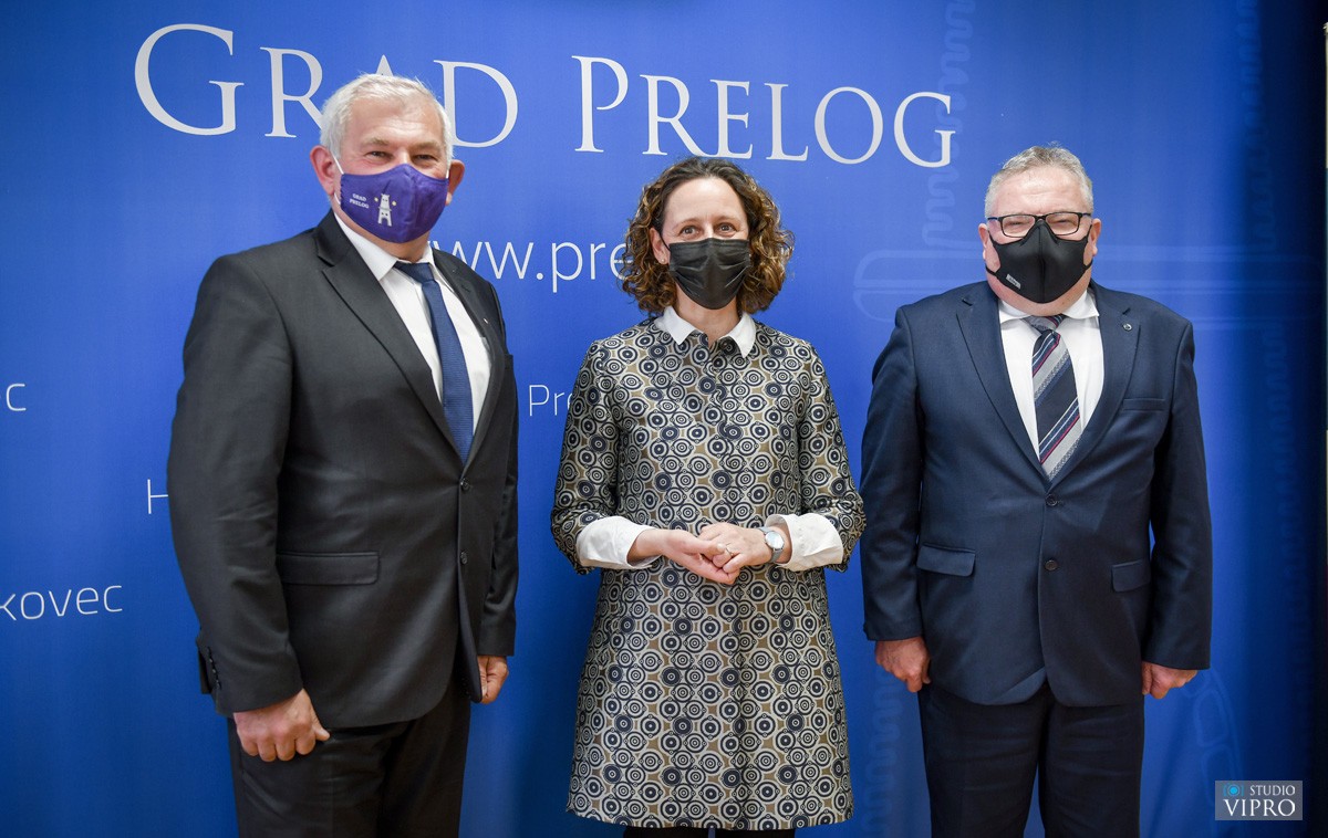 MINISTRICA KULTURE U PRELOGU Ulaganja Ministarstva kulture i medija nastavljaju se i na području Preloga