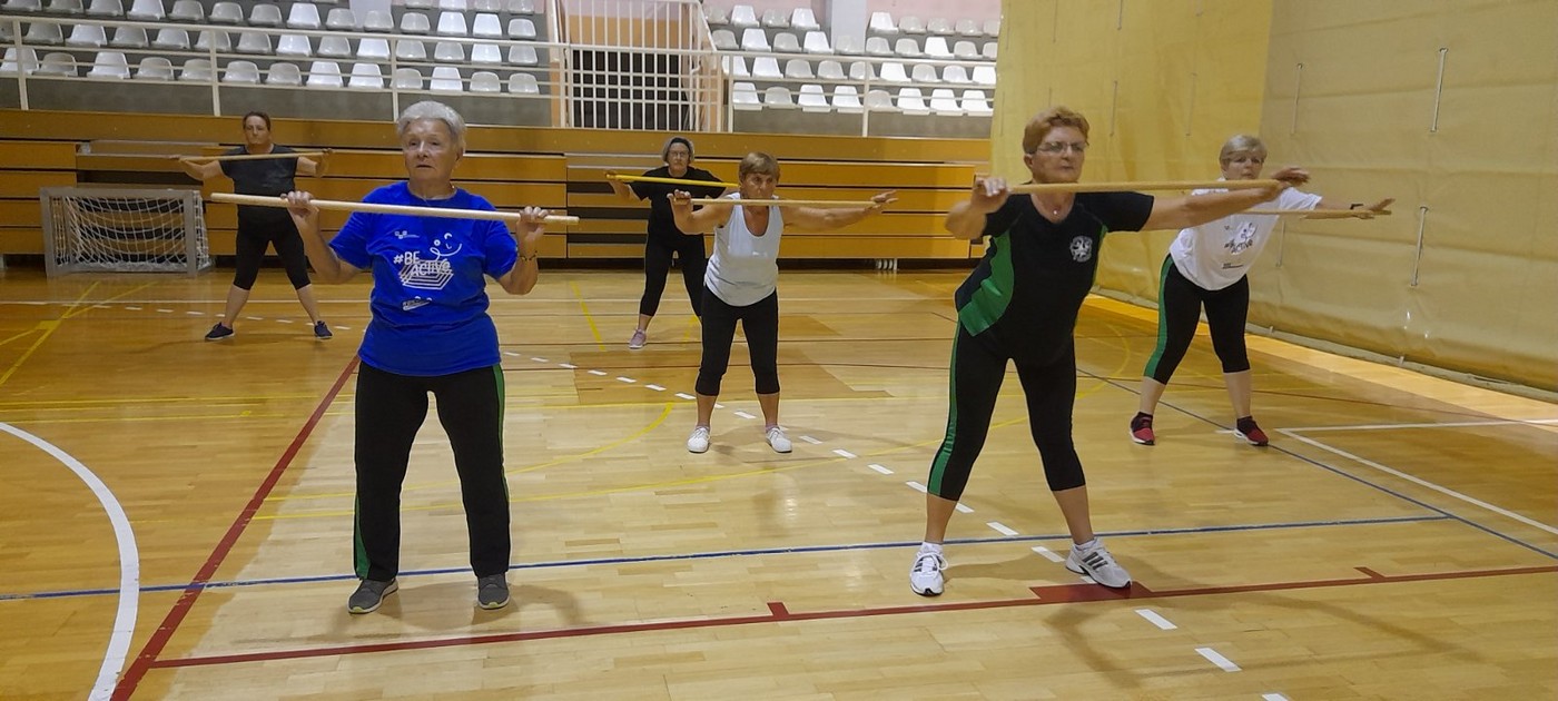 SPORT I DRUŽENJE Mališani iz vrtića ‘Maslačak’ uključili su se u obilježavanje Europskog tjedna sporta