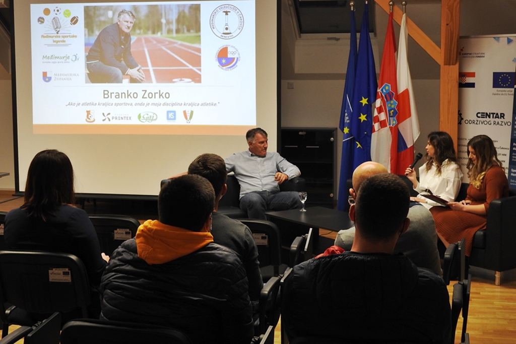 Branko Zorko gost prve tribine studenata MEV-a s međimurskim sportskim legendama