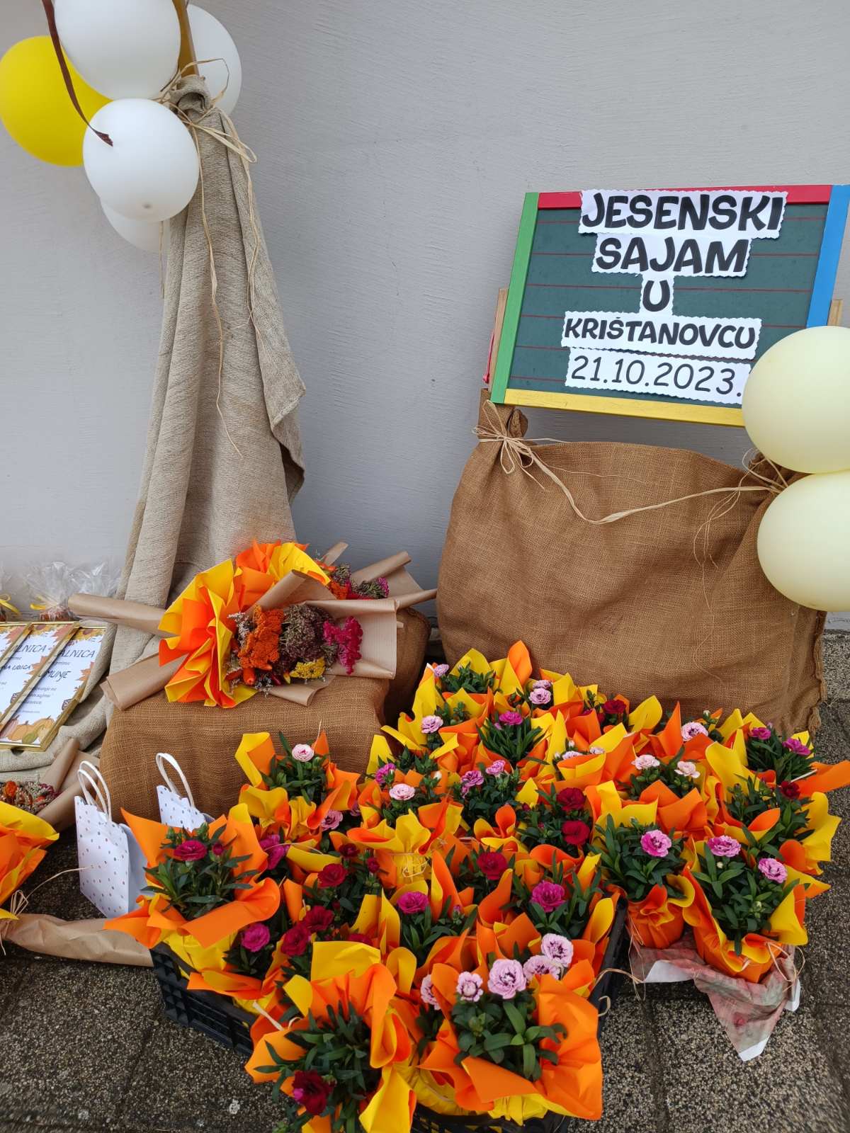 MJEŠTANI SU UŽIVALI Prvi Jesenski sajam održan u Krištanovcu