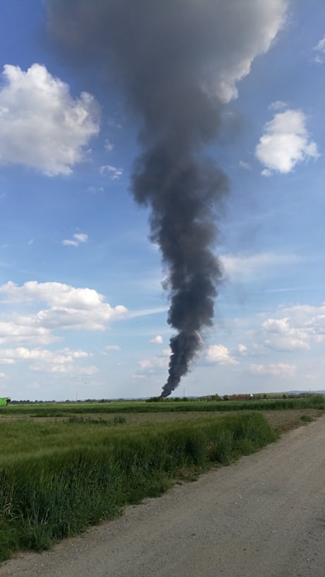 Požar na odlagalištu u Totovcu