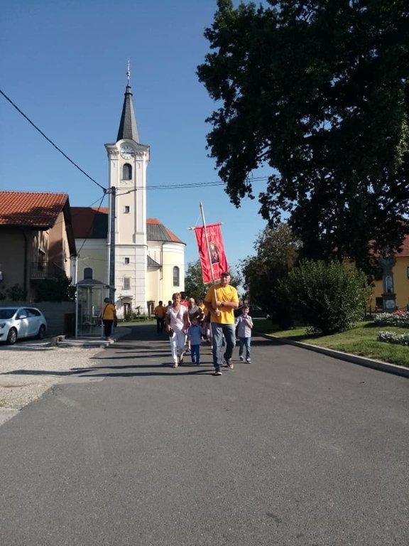 Hodočasnici iz donjeg Međimurja zajednički do Svete Marije