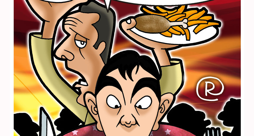 Mali Mihaljevec, karikature