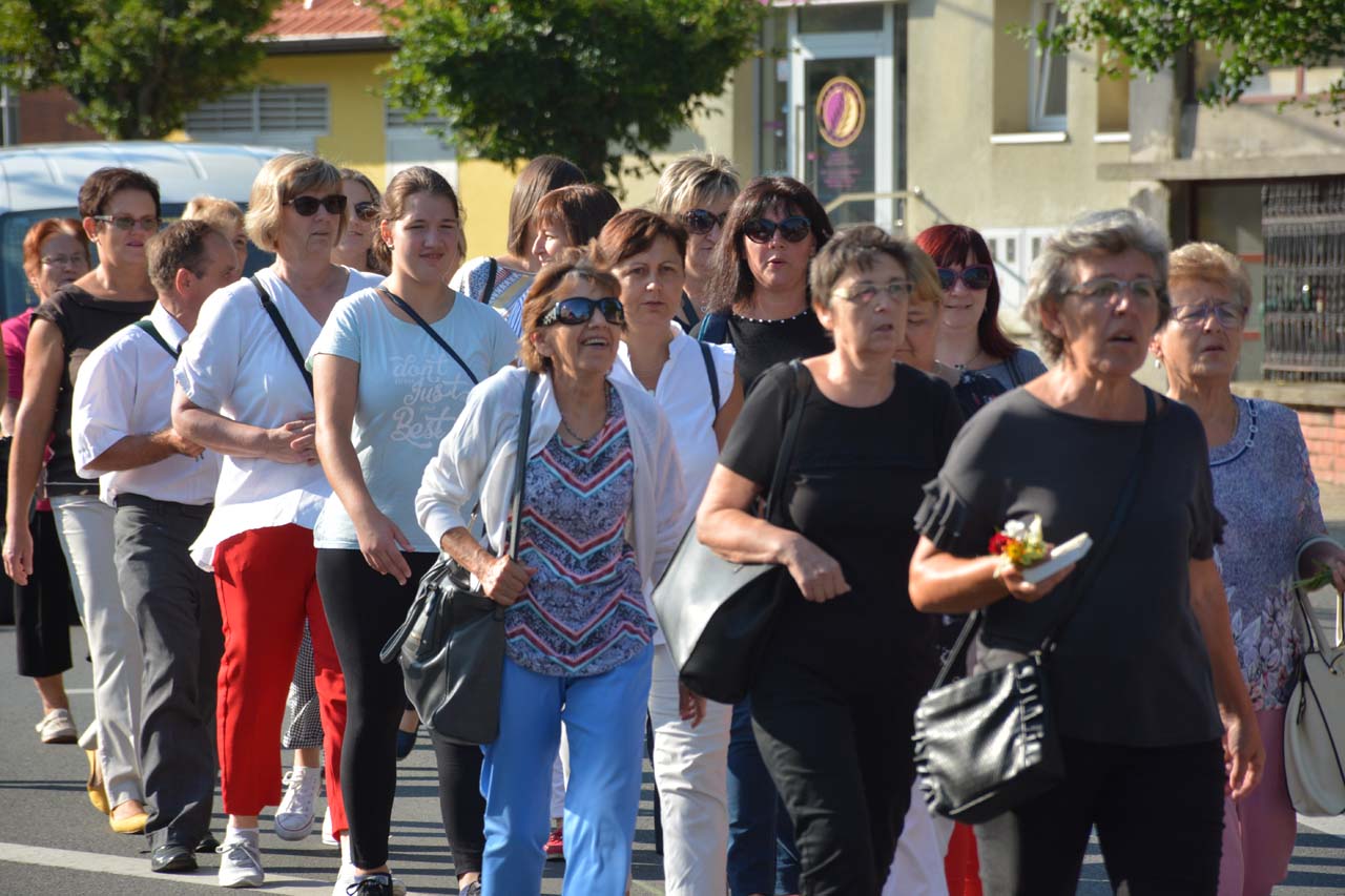 Hodočasnici iz donjeg Međimurja zajednički do Svete Marije