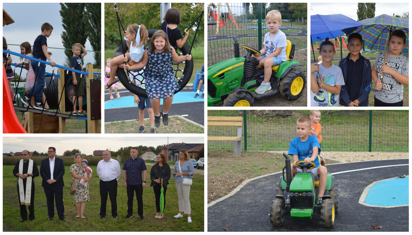 Veselje na licima najmlađih: U Draškovcu otvoreno dječje igralište Zelenišće
