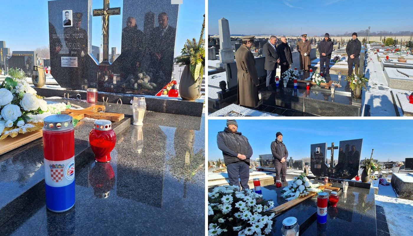 Obilježena godišnjica pogibije hrvatskog branitelja Božidara Horvata