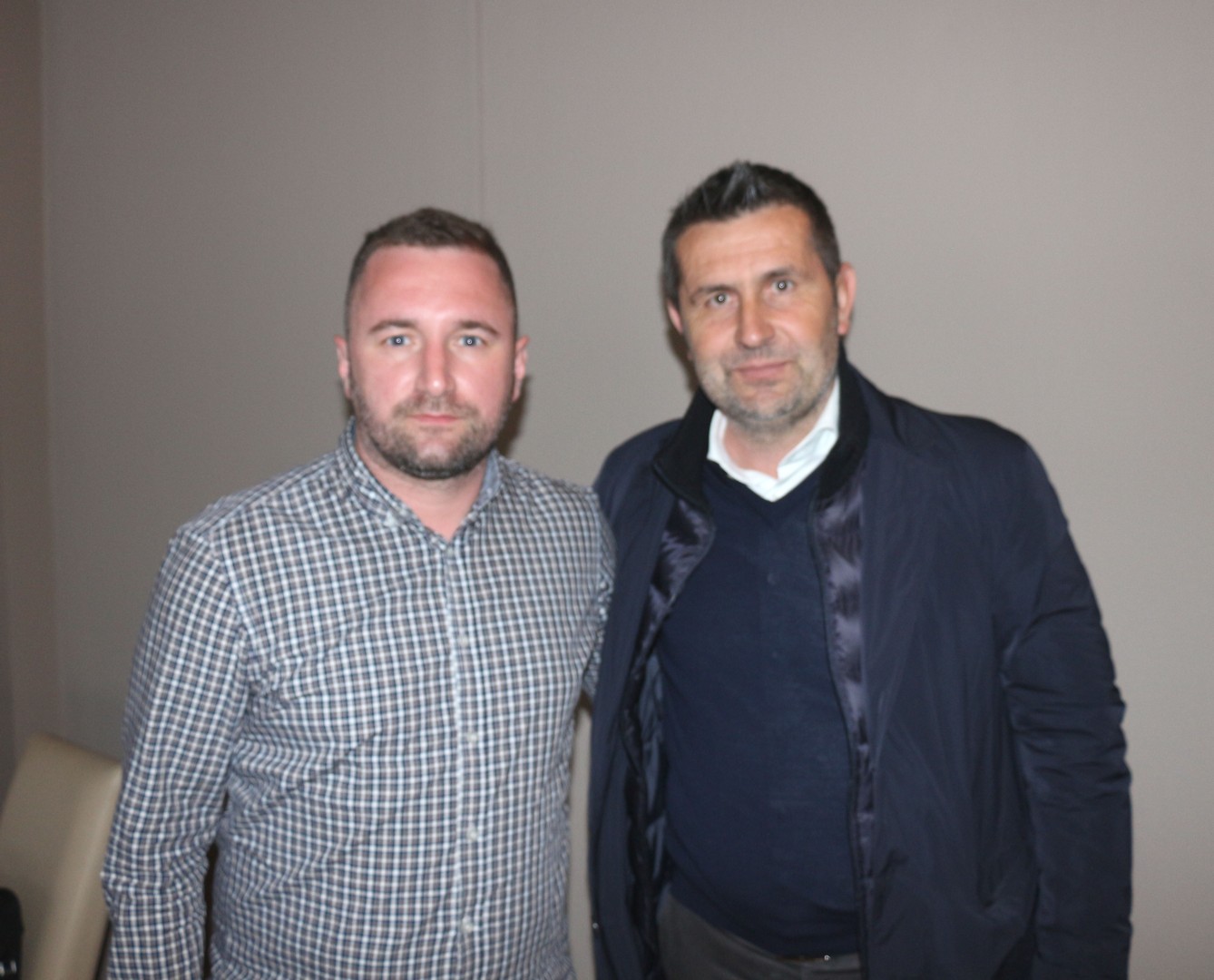 Nenad Bjelica rado je pozirao s međimurskim trenerima