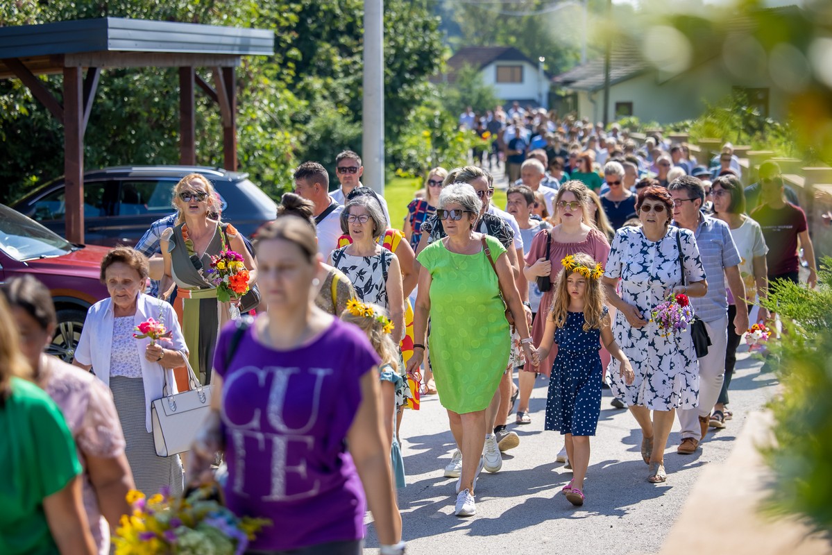 NA TOČKI PRIJATELJSTVA Susret hrvatskih i slovenskih vjernika u Šprincu