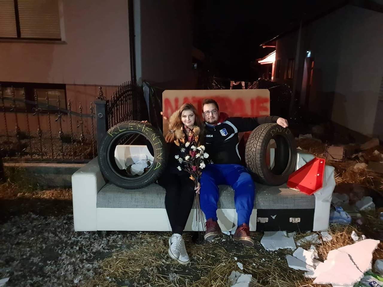 Potepanje u Gornjem Hrašćanu – žene se Klementina Vurušić i David Zakoić