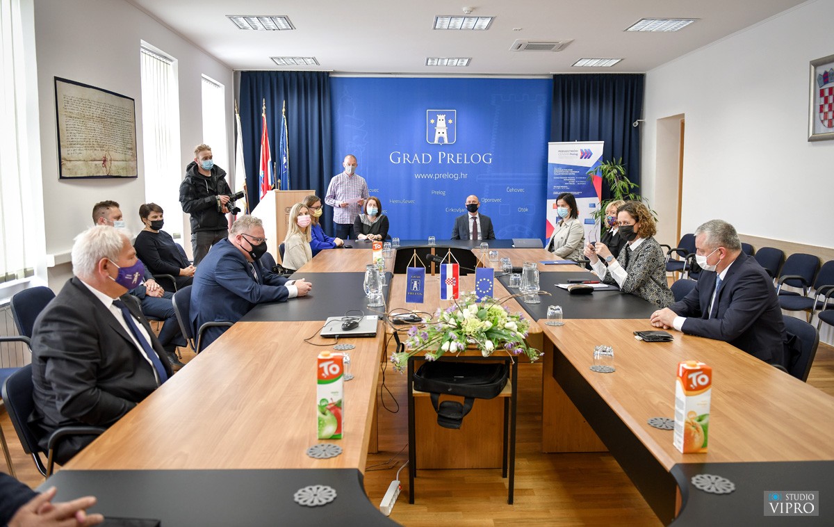 MINISTRICA KULTURE U PRELOGU Ulaganja Ministarstva kulture i medija nastavljaju se i na području Preloga