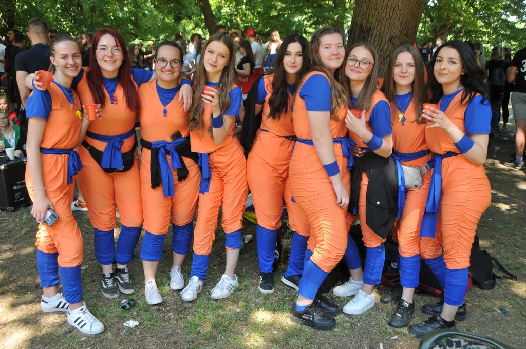 Maturanti se zabavljaju u čakovečkom parku