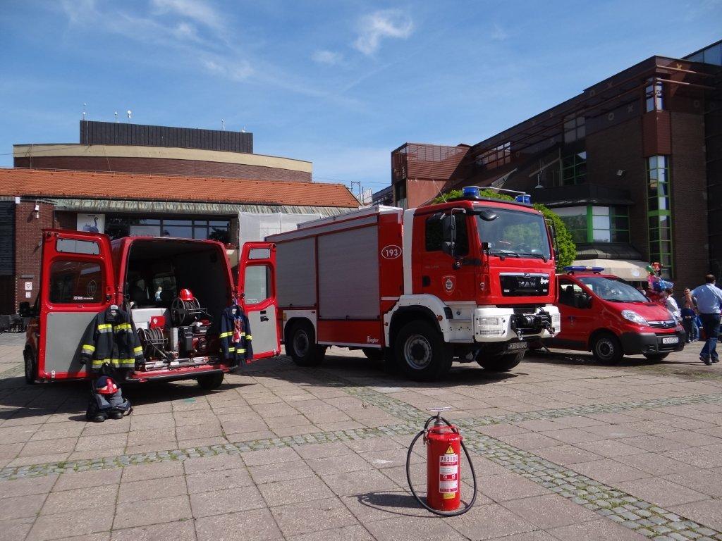 Vatrogasci na čakovečkom trgu