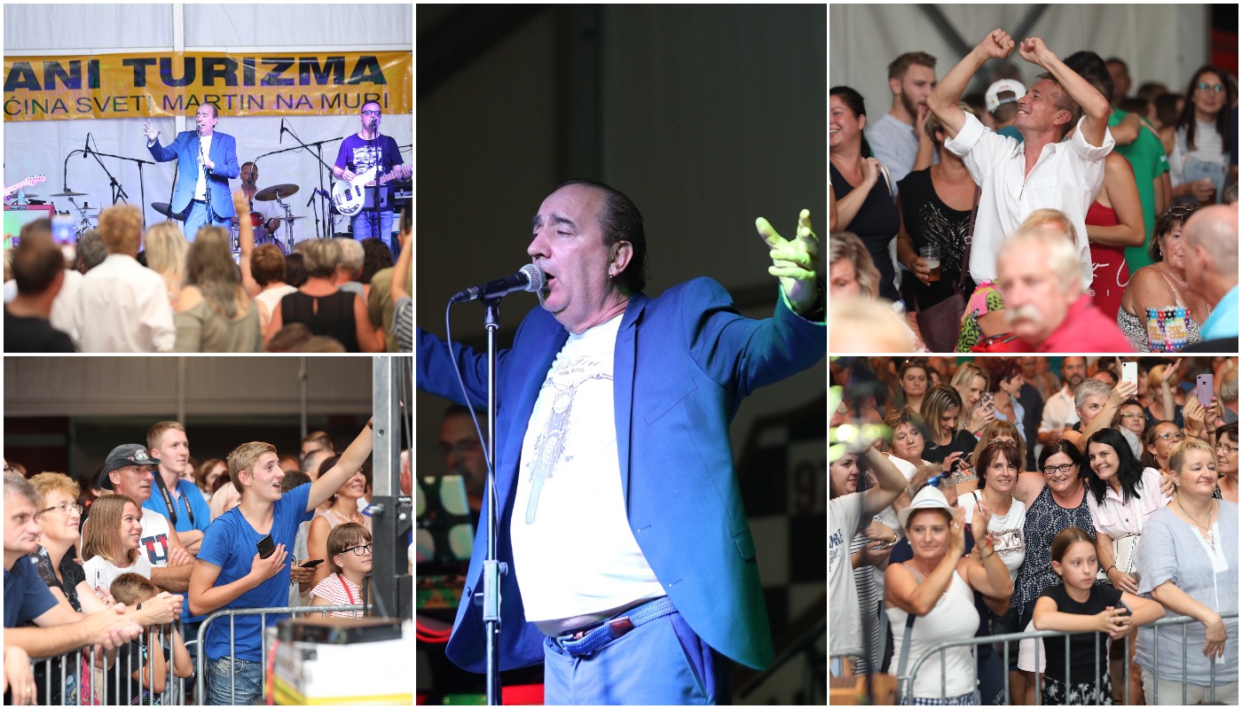 Mladen Grdović ispunio šator u Sv. Martinu na Muri, pjevalo se i plesalo uz njegove hitove Mladen Grdović ispunio šator u Sv. Martinu na Muri, pjevalo se i plesalo uz njegove hitove