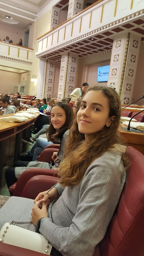 FOTO Dječja gradonačelnica grada Čakovca Dorja i vijećnica Mirta posjetile Hrvatski sabor