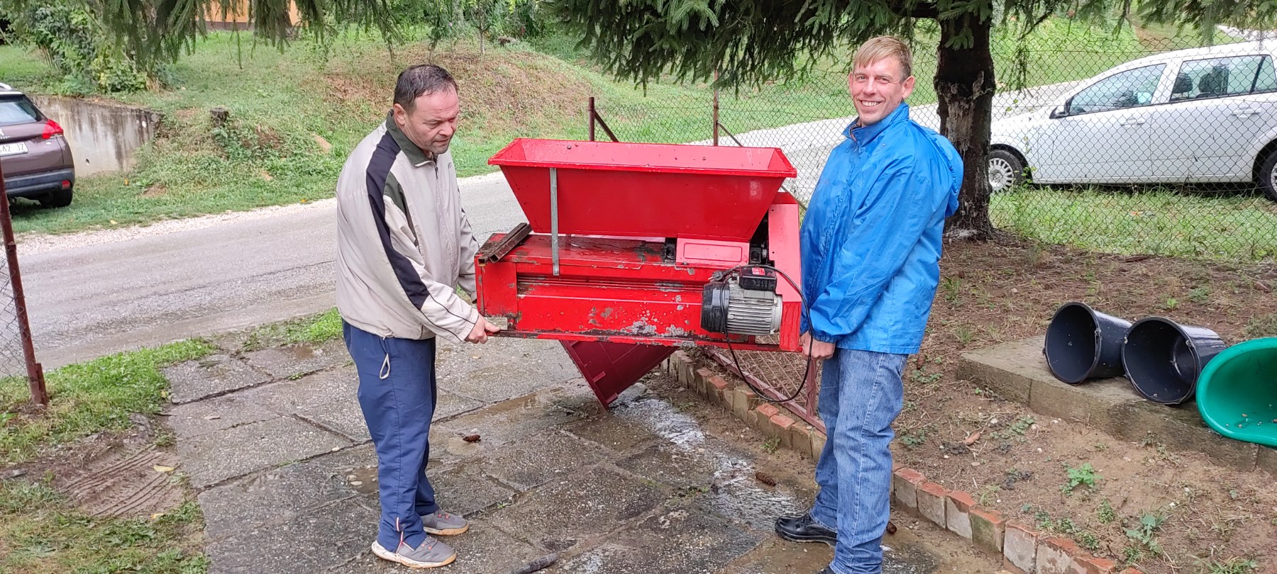 Berba kod obitelji Tomašić