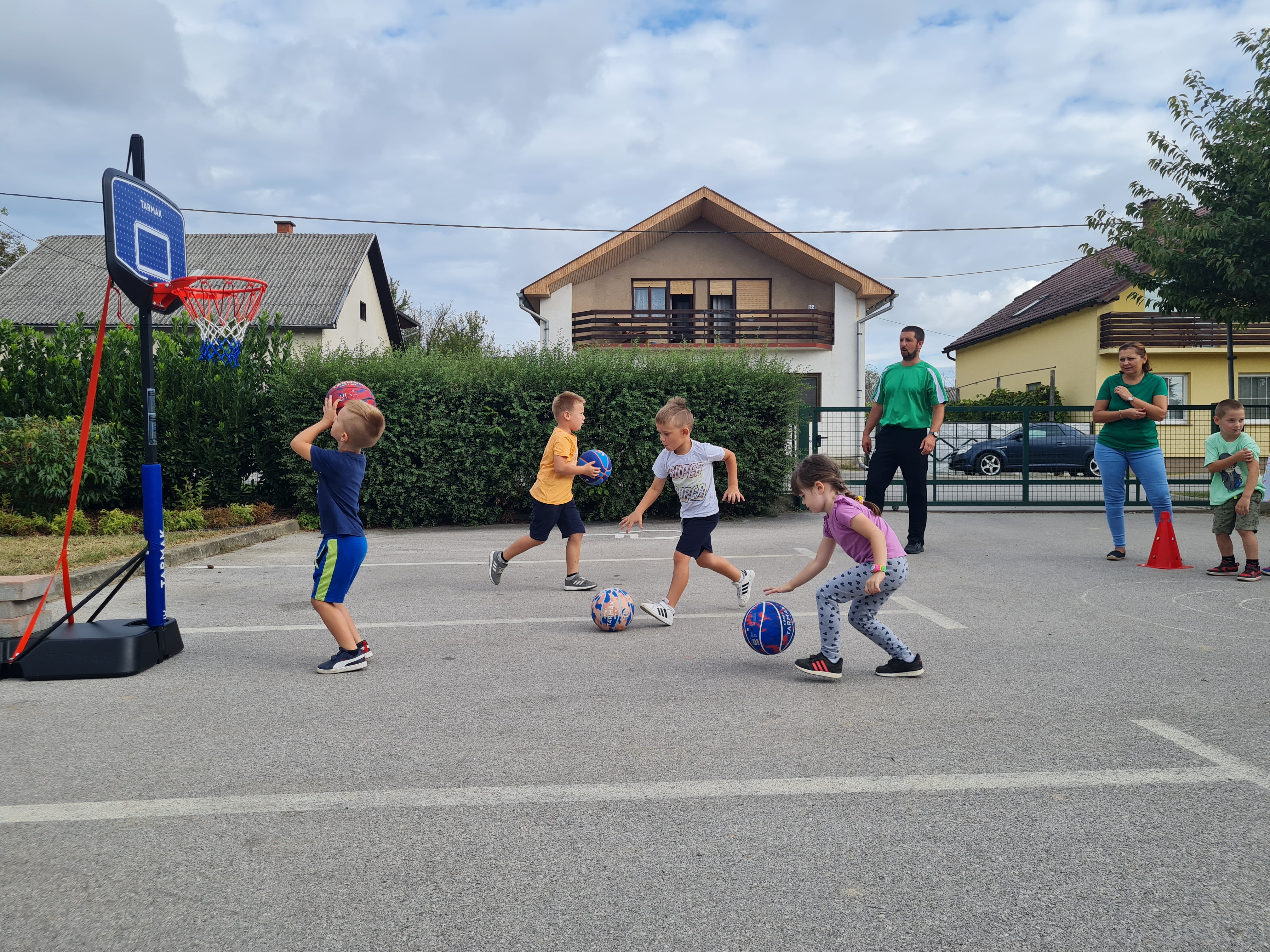 Mladi dobravski sportaši – košarka