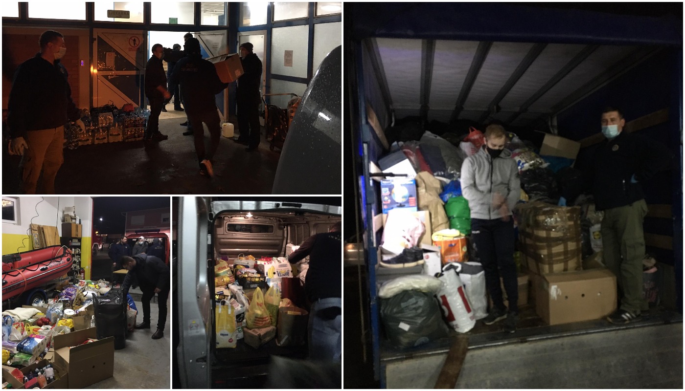 Vatrogasci Dekanovca uz pomoć sumještana za Petrinju