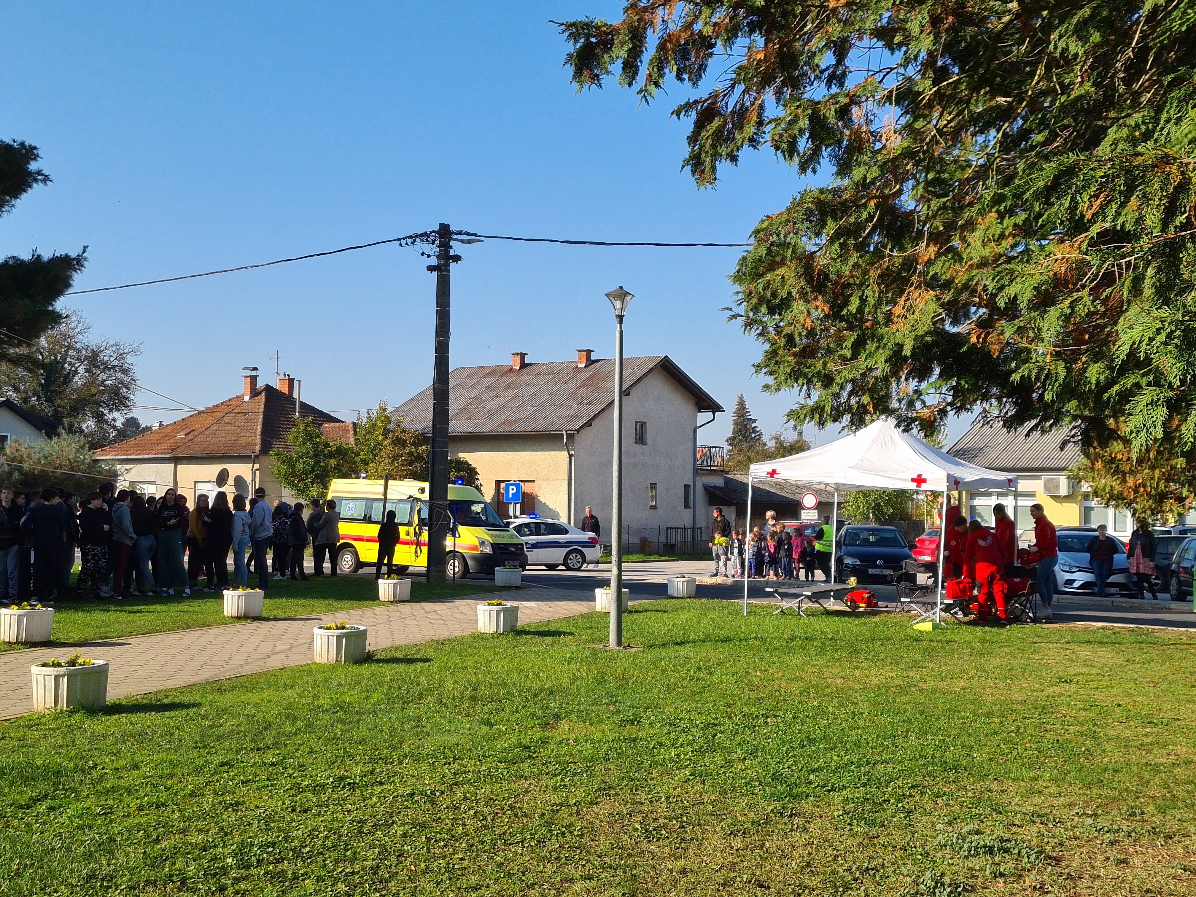 Vježba evakuacije i spašavanja u Osnovnoj školi Mursko Središće