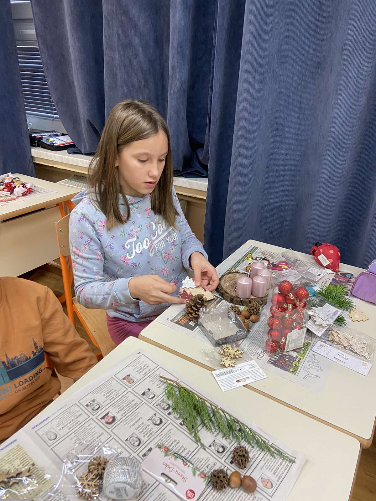Radionica na temu Advent na stolu u III. OŠ Čakovec