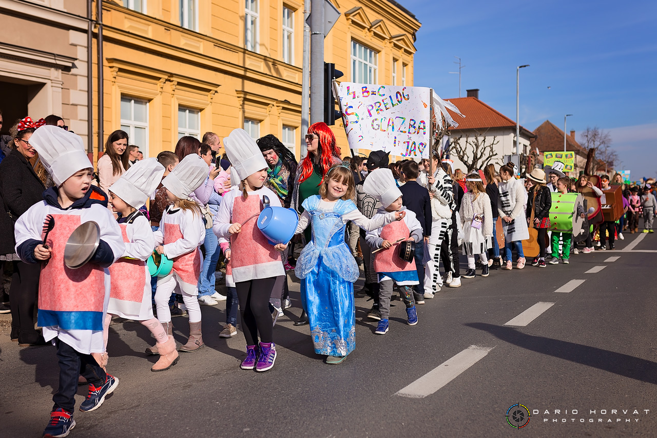 Fašnjak u Prelogu: Vesela povorka oduševila kreativnim maskama