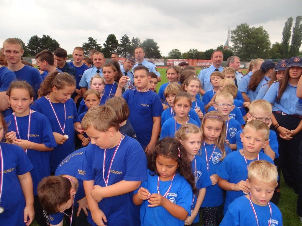 Vatrogasno natjecanje na stadionu SRC Mladost u Čakovcu