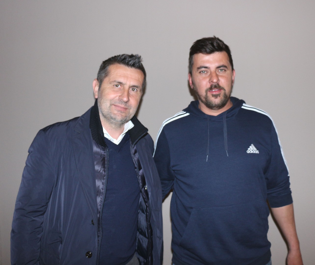 Nenad Bjelica rado je pozirao s međimurskim trenerima