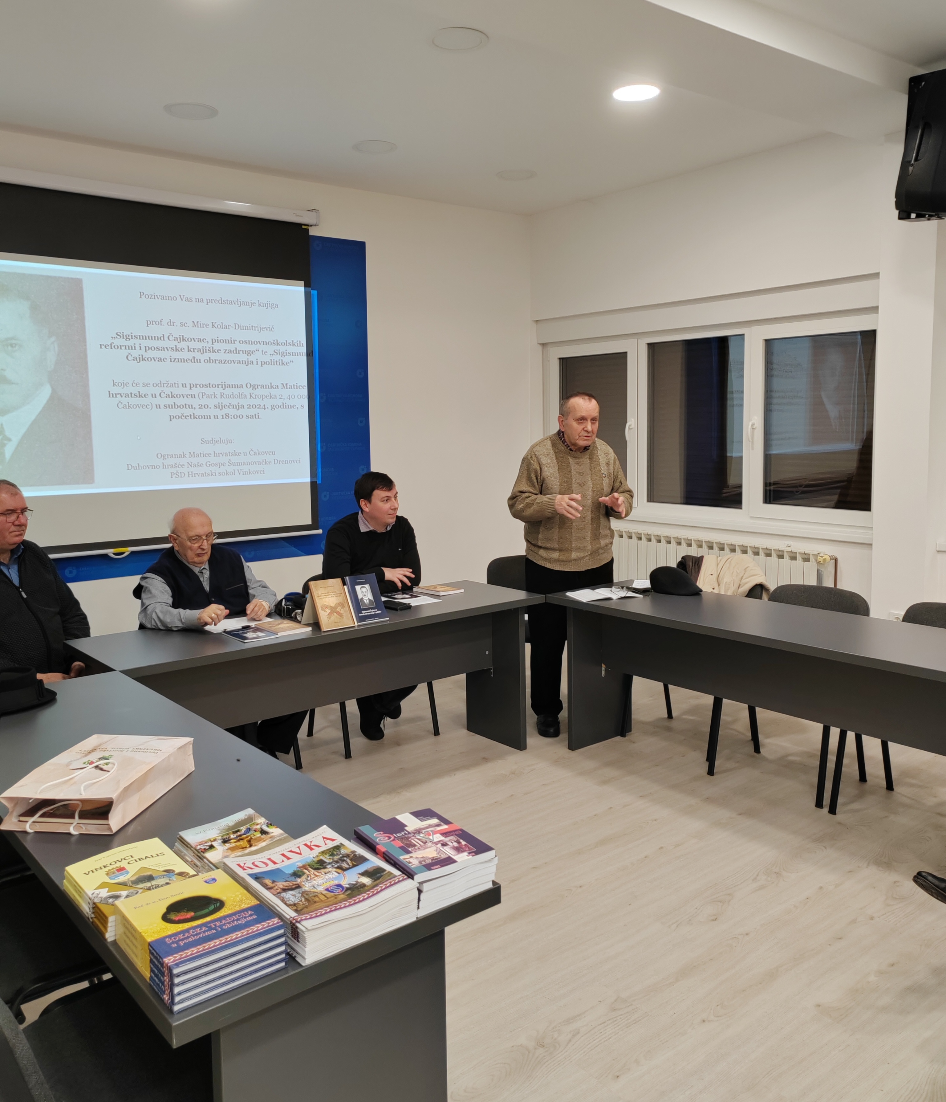 Dvije knjige o Sigismundu Čajkovcu povezale dva kraja Hrvatske