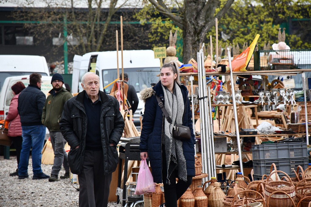 Prohladno jutro na čakovečkom sajmu, no bogata ponuda nije izostala