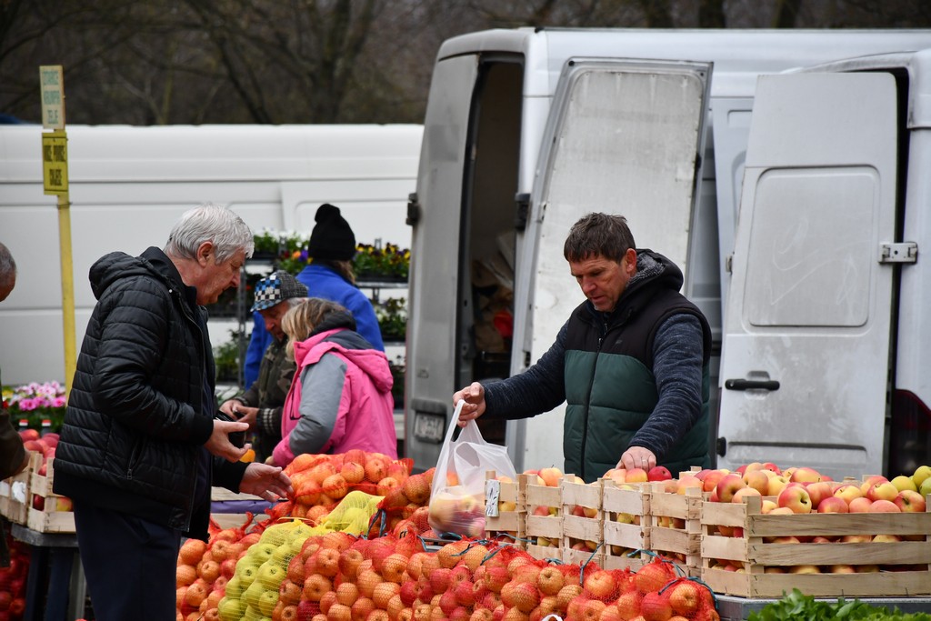 Prohladno jutro na čakovečkom sajmu, no bogata ponuda nije izostala